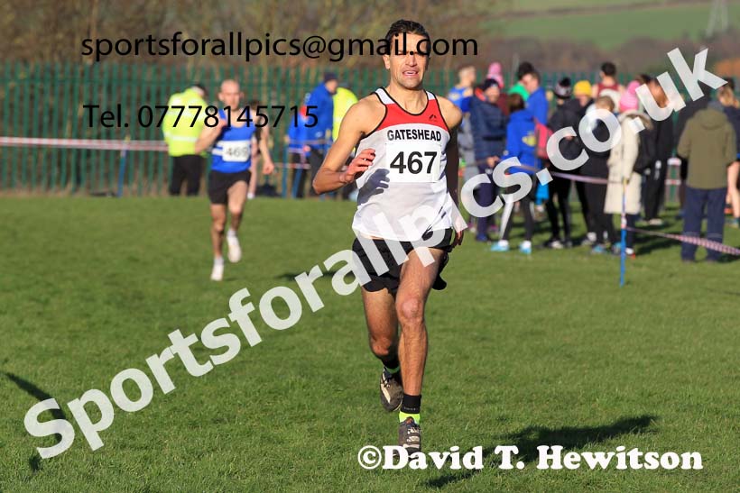 Senior Mens 2023 Birtley Cross Country Relays, County Durham. Photo: David T. Hewitson/Sports for All Pics